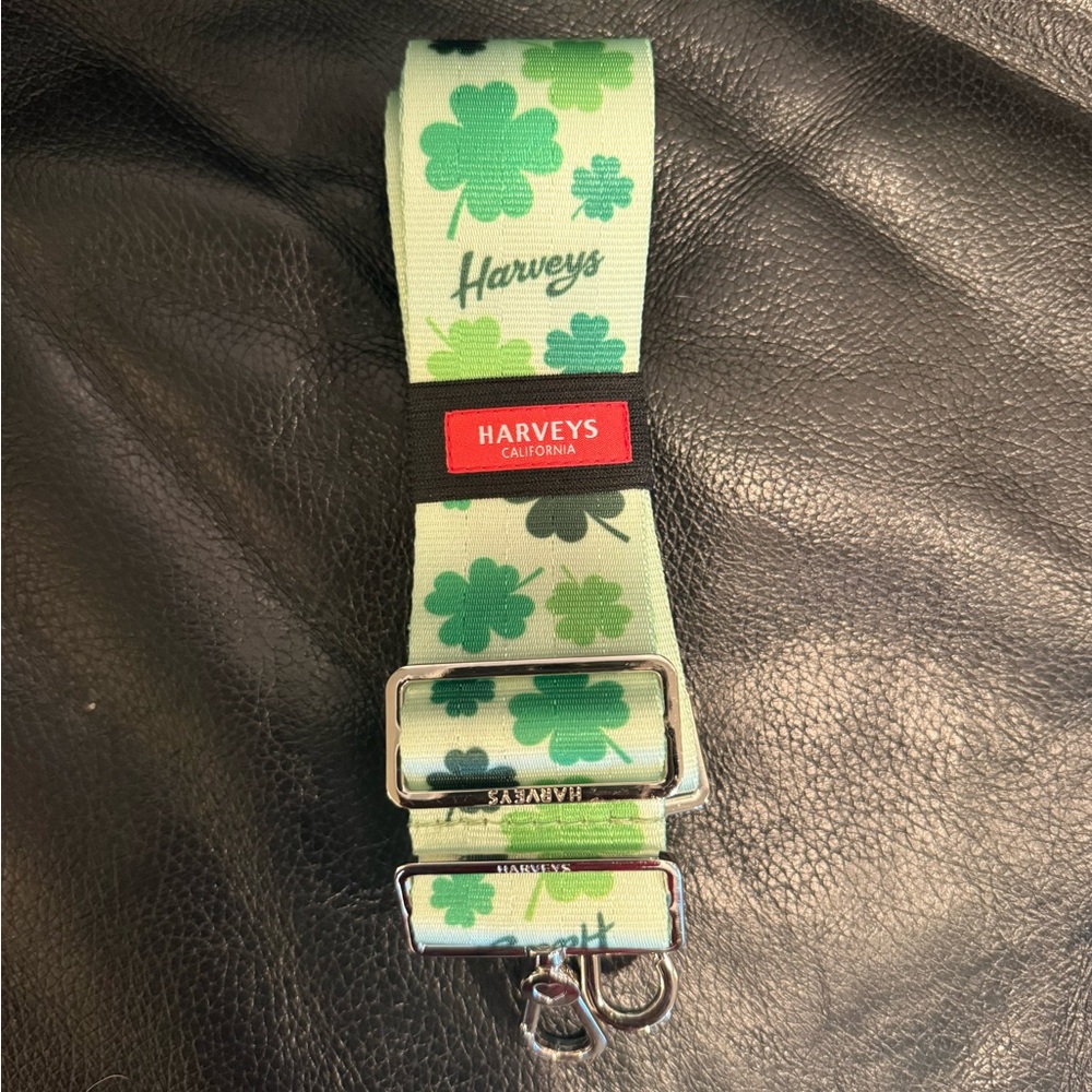 Harveys St Pattys Day/ 4 leaf clover Green strap